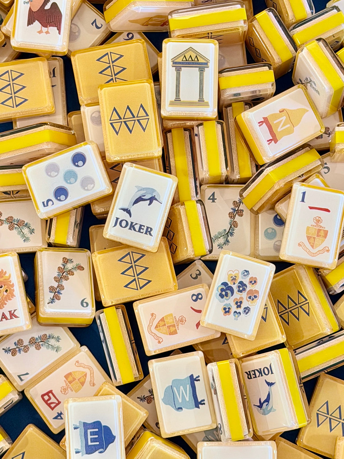 Delta Delta Delta Mahjong Set