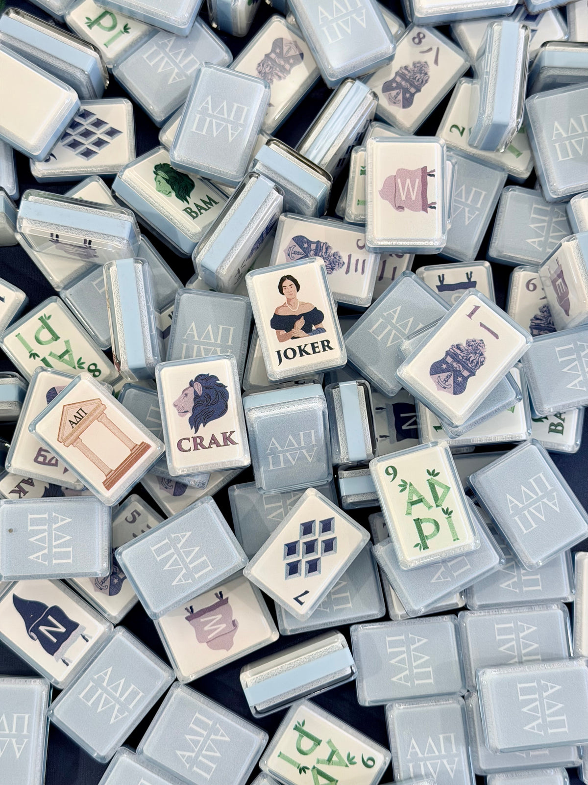 Alpha Delta Pi Mahjong Set