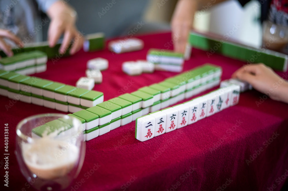 Alpha Delta Pi Mahjong Set