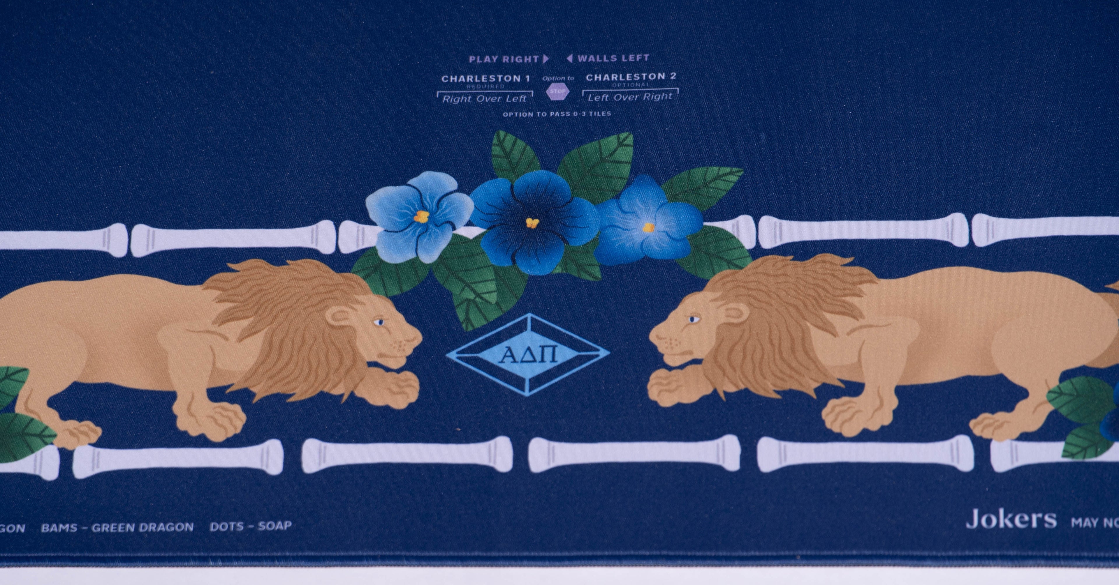Alpha Delta Pi Mahjong Mat
