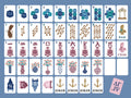 Delta Gamma Mahjong Set