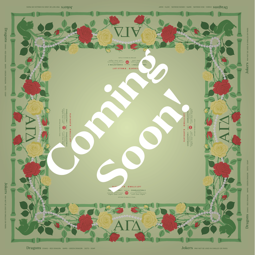 MIGTM Alpha Gamma Delta Mahjong Mat