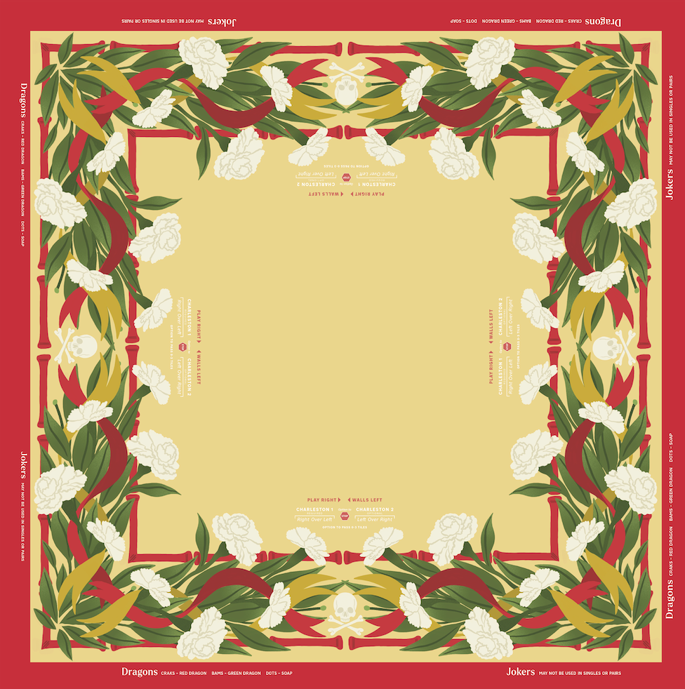 MIGTM Chi Omega Mahjong Mat