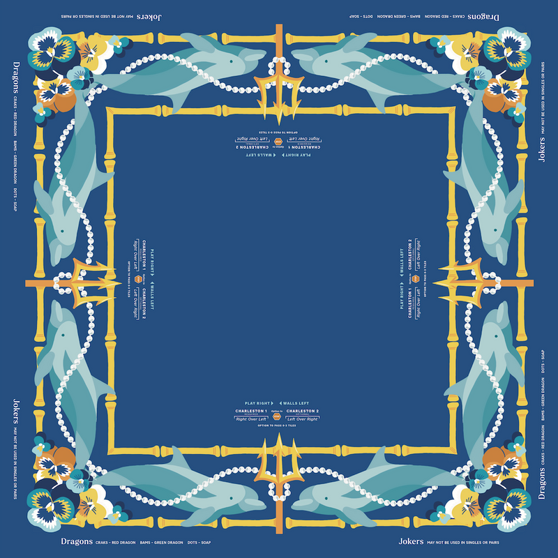 MIGTM Delta Delta Delta Mahjong Mat Tri Delt