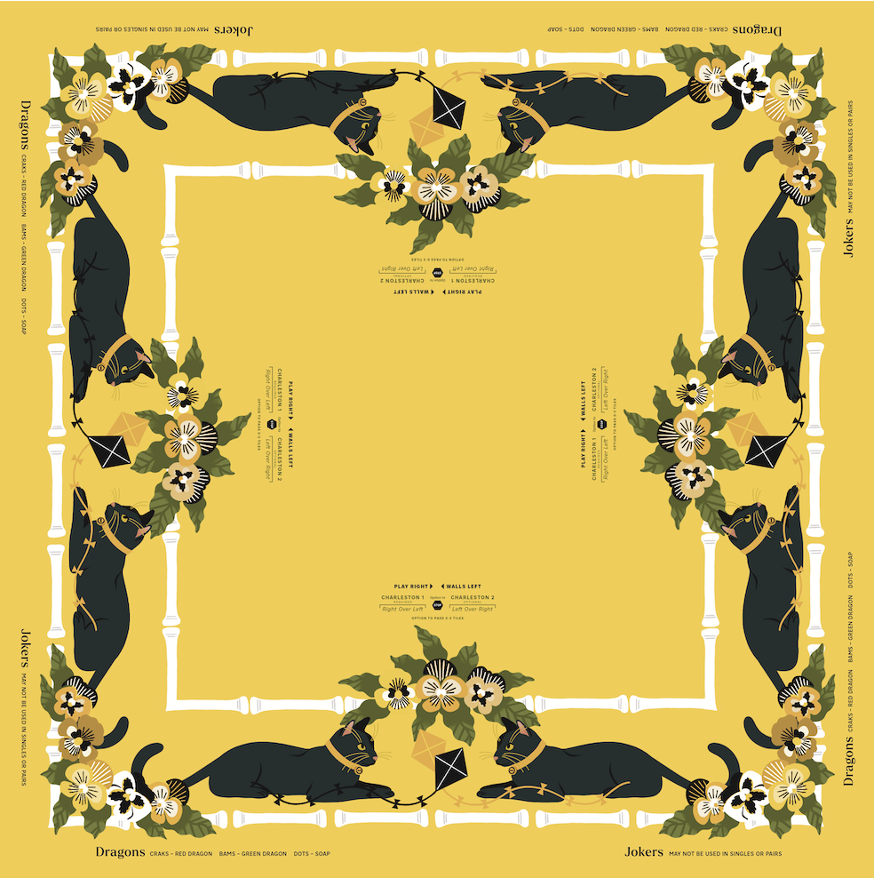 MIGTM Kappa Alpha Theta Mahjong Mat