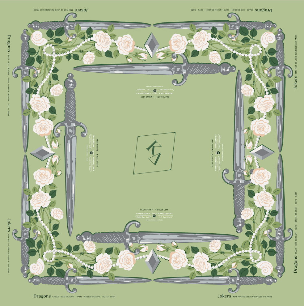 MIGTM Kappa Delta Mahjong Mat