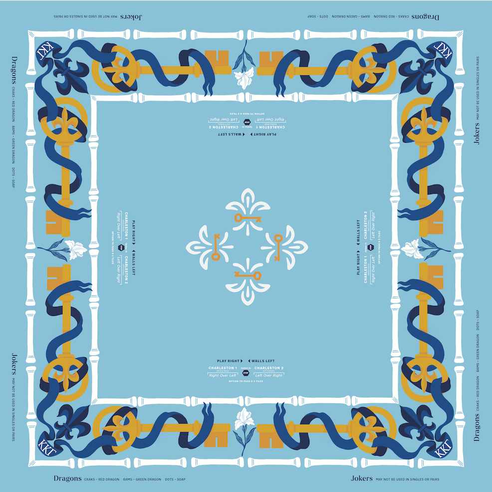 MIGTM Kappa Kappa Gamma Mahjong Mat